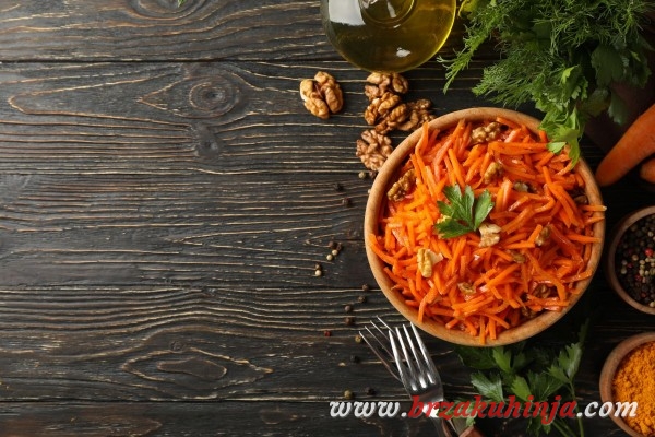Salata od šargarepe - Recept